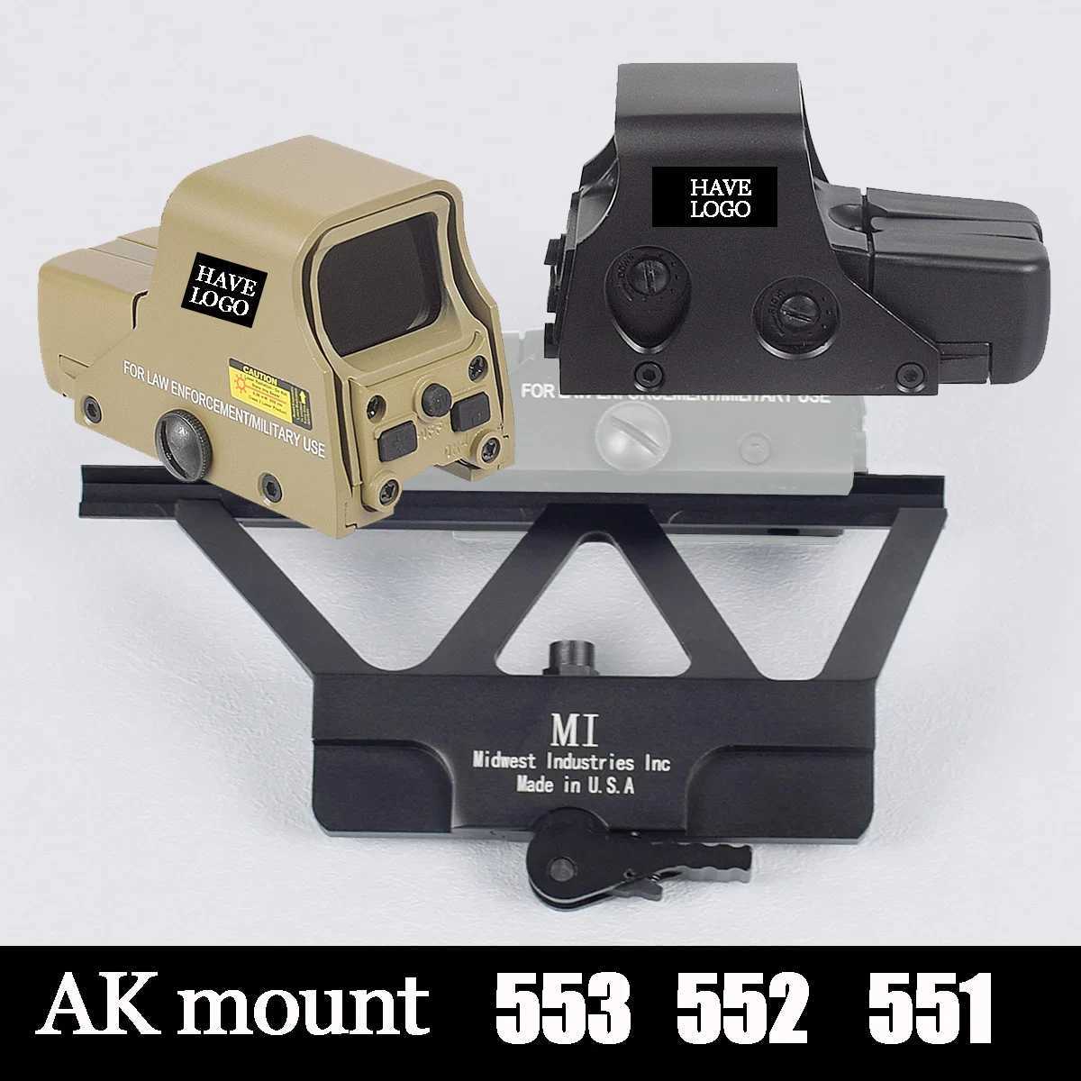 Tactical quick disassembly model AK 47 74 scope installation mi mount 74U mi base 02 05 red dot scope installation weapon light installationW250211