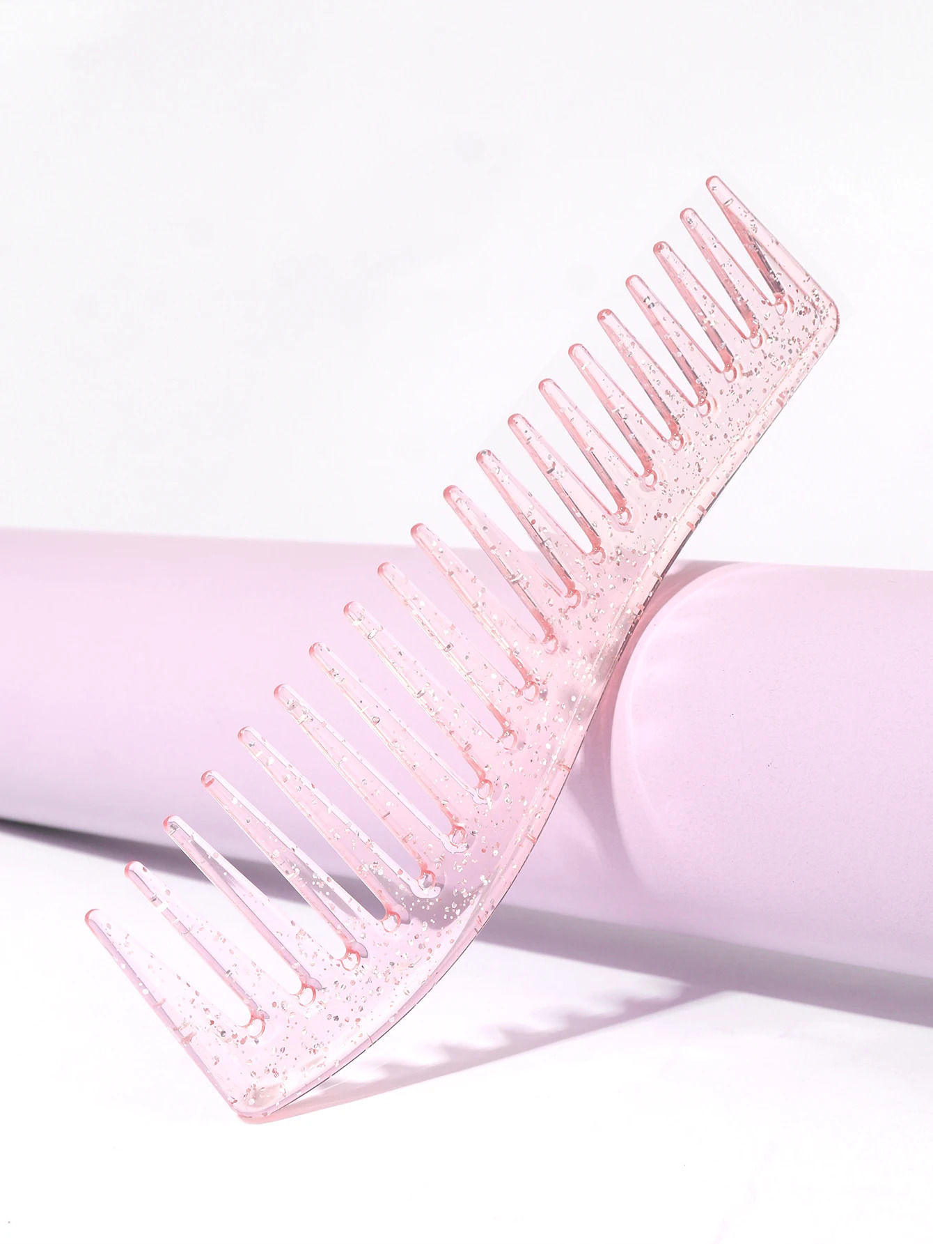 4pcs1pcs crystal double-sided edge control hair comb hairstyle hair brush accessories brush comb Special for real hair wigs 250113