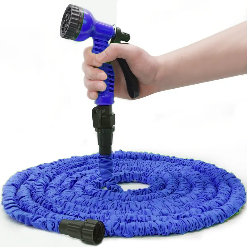 Europe and the United States general U.S. standard thickened and reinforced with a valve retractable high-pressure car wash water gun irrigation tools