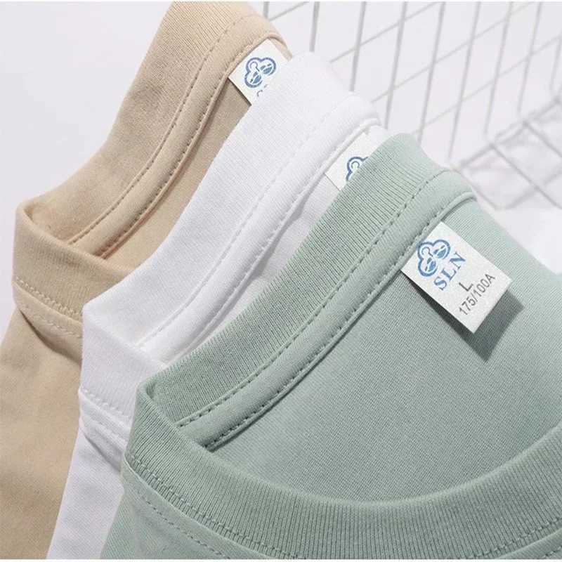New Gym Fitness T-shirt Loose Oversized Cotton Men Short Sleeves Bodybuilding Sports Tees Summer Training Workout Jogging Tops W250211