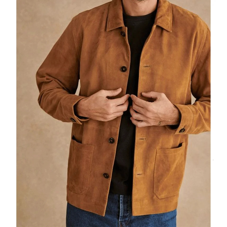 Mens Suede Jacket Man Coat for Men Mens Jackets for Suit in Suits Blazers Male Coats Blazzer Dress Elegant Jakets 250207