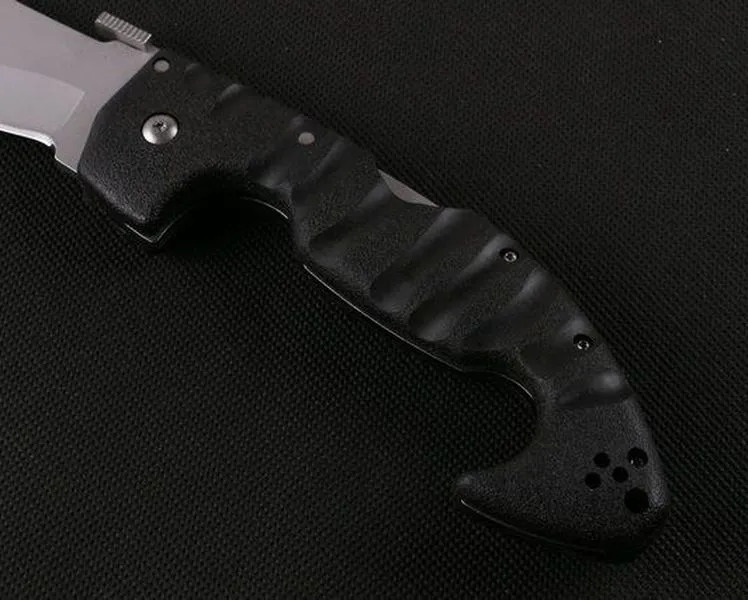 Colst dogleg dog leg spartan knife ABS titanium Handle Tactical Rescue Pocket Folding Knife Hunting Fishing EDC Survival Tool Knives CUP25021111