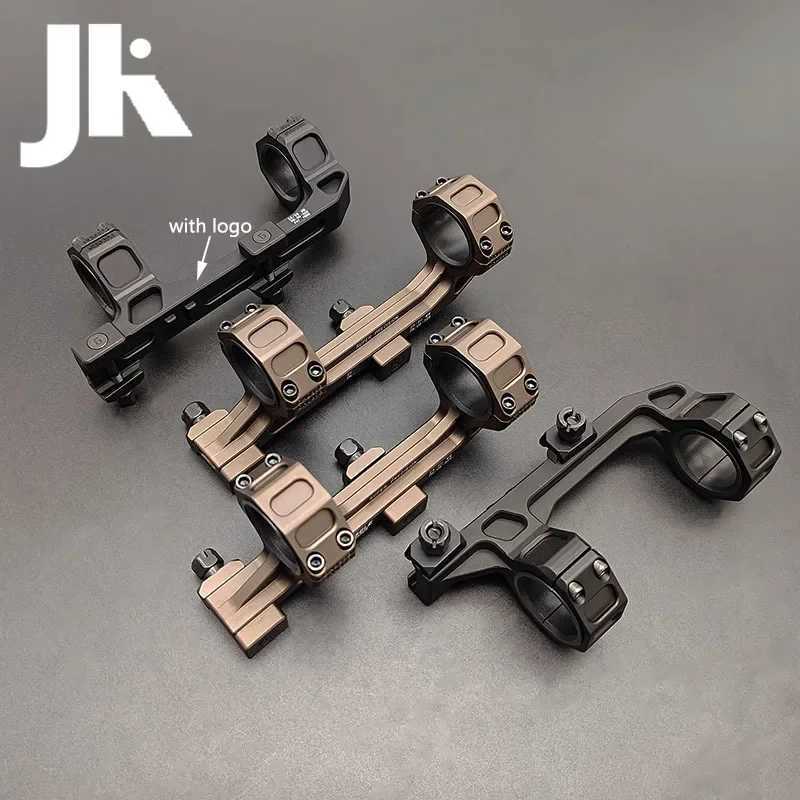 Airsoft Hunting GEISS Metal Cantilever 30mm/25.4mm Dual Scope Ring Optical Scope Mount With Bubble Level Rifle Weapon AccessoryW250211