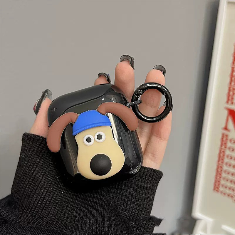 Cute 3D Headmaster Dog Suitable Pro2 Protective Cover Bluetooth 3 1 2 Earphone Case