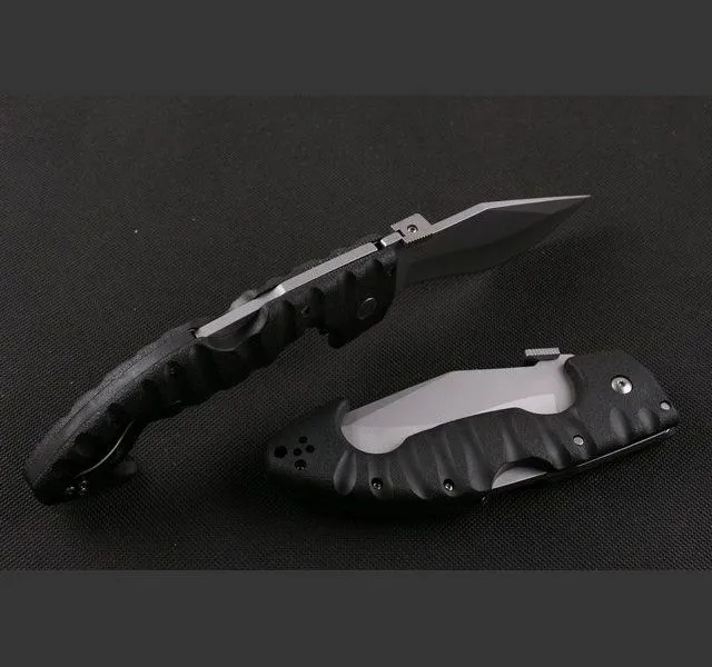 Colst dogleg dog leg spartan knife ABS titanium Handle Tactical Rescue Pocket Folding Knife Hunting Fishing EDC Survival Tool Knives CUP25021111