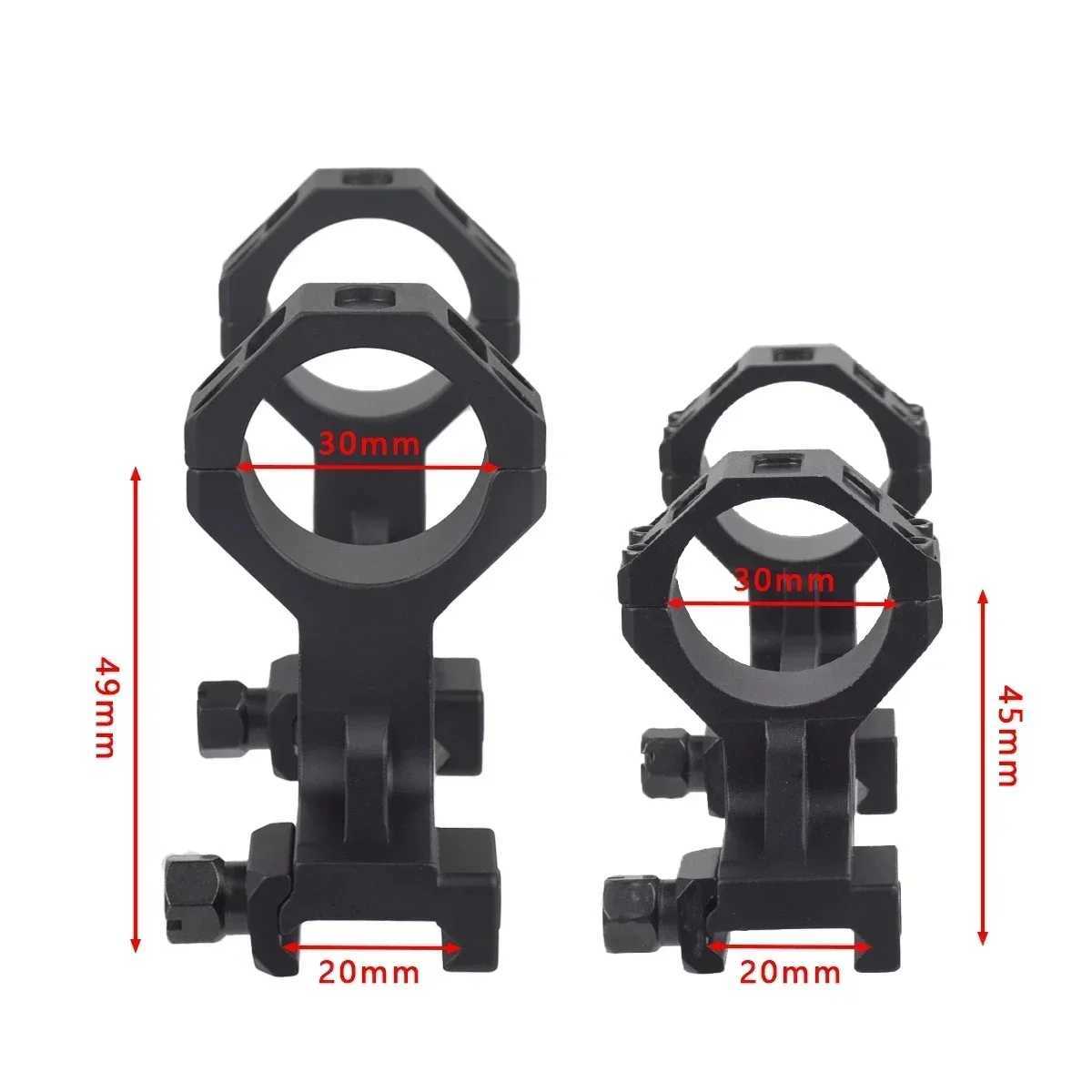 Tactical GEISSELE Cantilever .54 .93 AR5 Scope Mount 25.4mm 30mm Rings Picatinny Rail Base AK47 Side Gun Sight Saiga HuntingW250211
