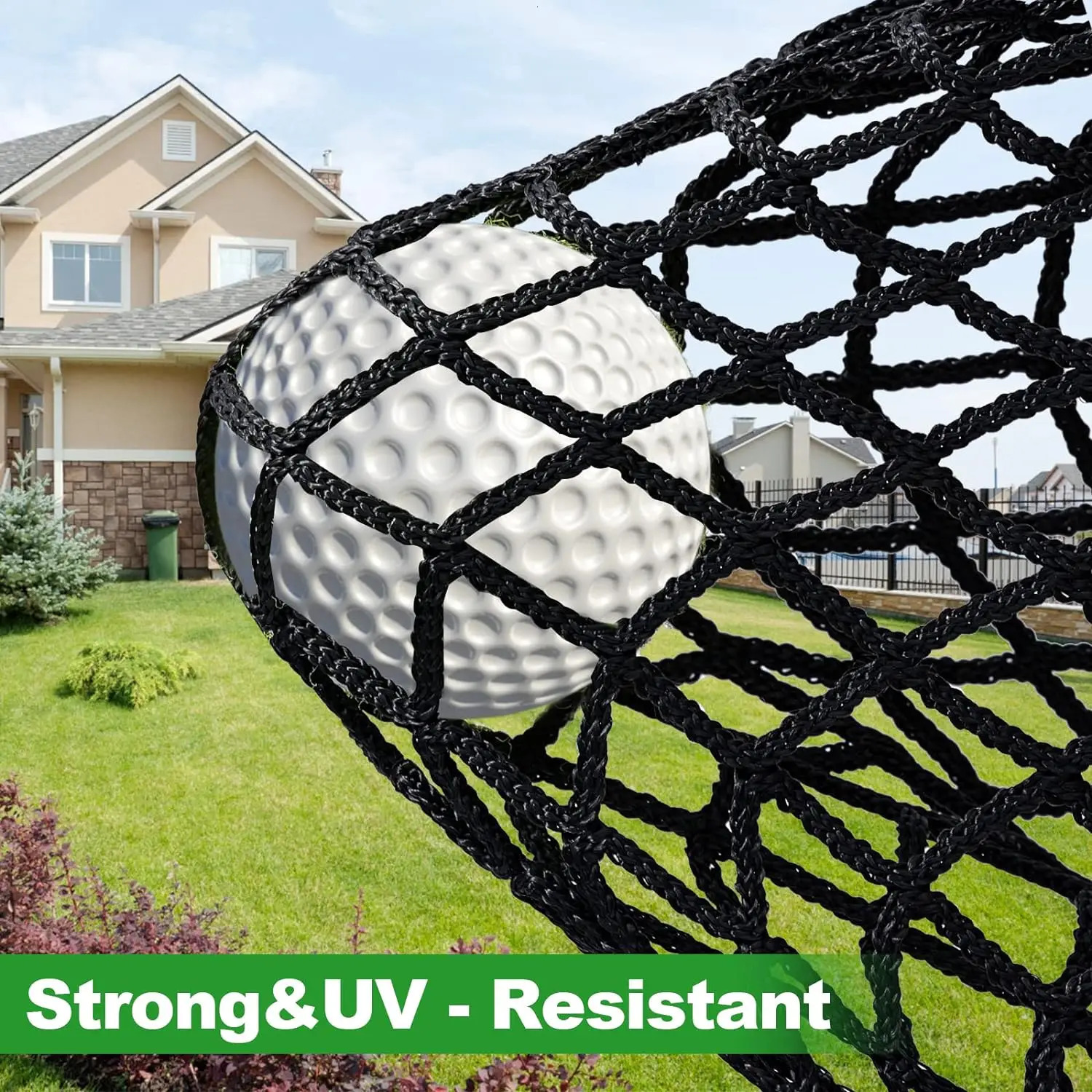 Golf Net-Sports Practice Barrier Net Heavy Duty Golf Hitting NetSoccer Backstop NetGarden Balcony Protection Safe Net 250207