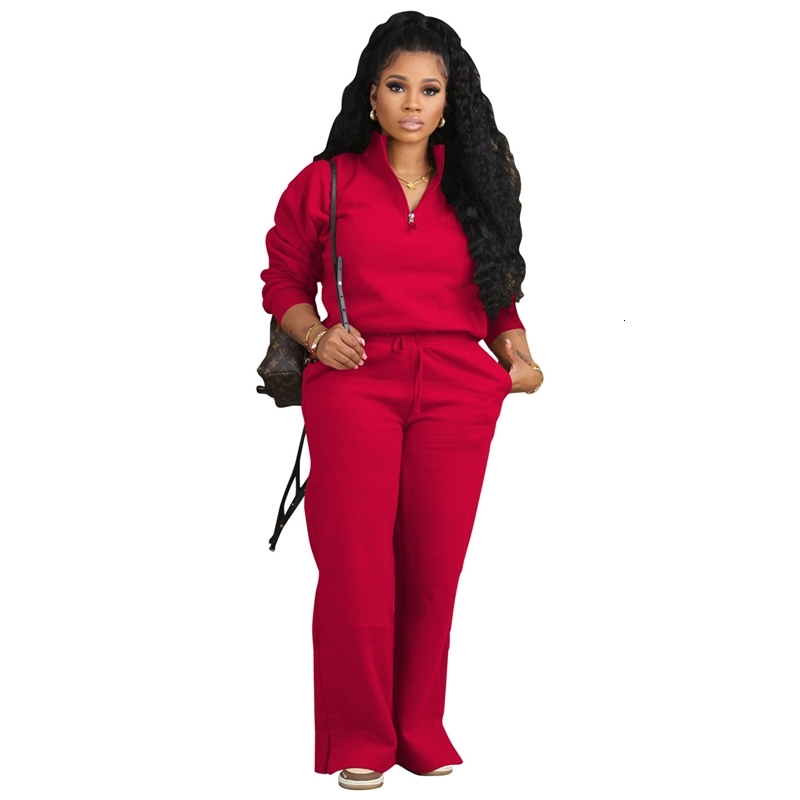 Womens Tracksuits Hoodie Two-piece Set With Plush And Thickened Sportswear Loose Fit Oversized Sportwear 5 Colors