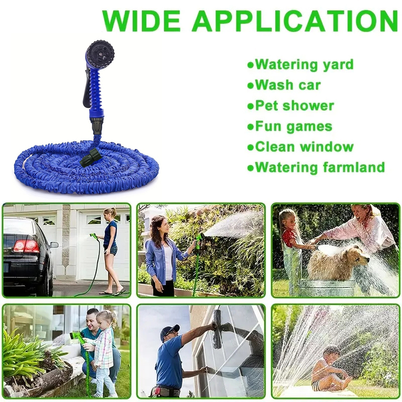 Universal American-European Magical Hose with Thickening Technology - Durable Car Washing Sprinkler System