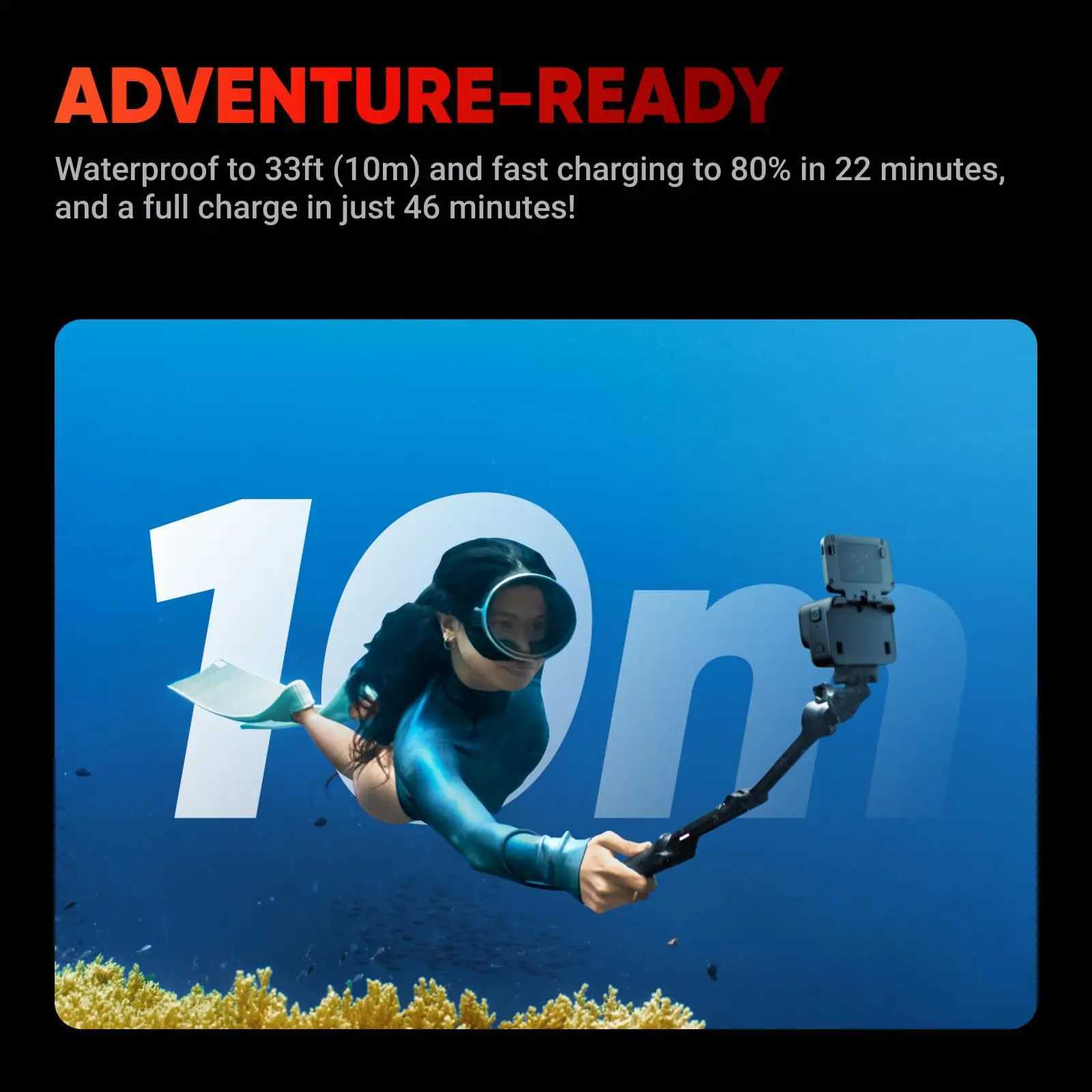 Insta360 Ace Pro - 8K/4K Leica Action Camera Flagship 1/1.3 Sensor Super Lowlight Performance StabilizationWaterproof X250210