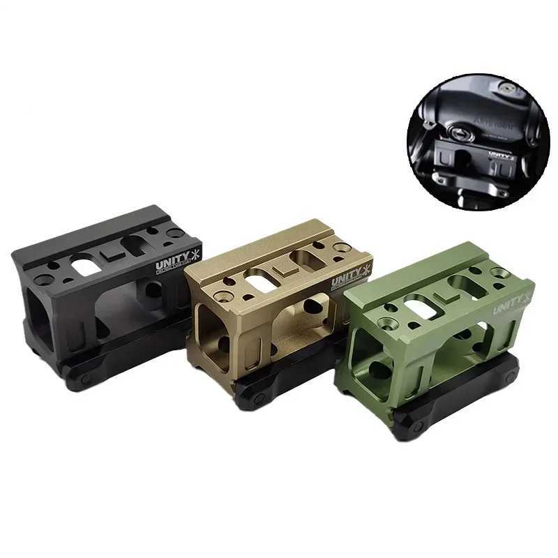 2024 New YR27 UNITY Fast Riser Mount For Tactical Airsoft T2 ROMEO5 Red Dot Sight Scope Universal Heightening BracketW250211