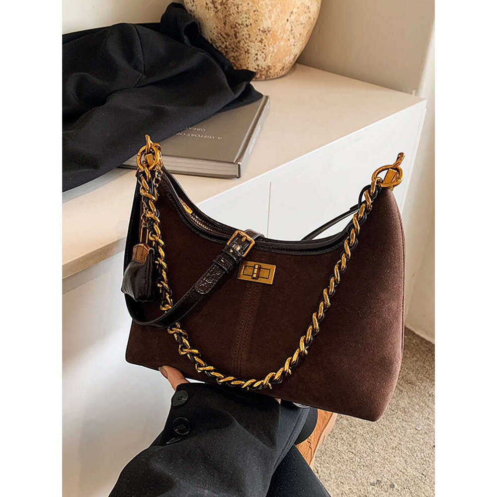 Women's Bags Matte premium texture small for women, autumn winter new item, single shoulder underarm bag, fashionable and stylish crossbody bag
