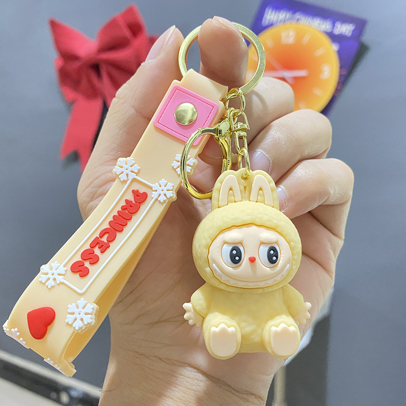 Wholesale Labub Cute series keychain Christmas Gift