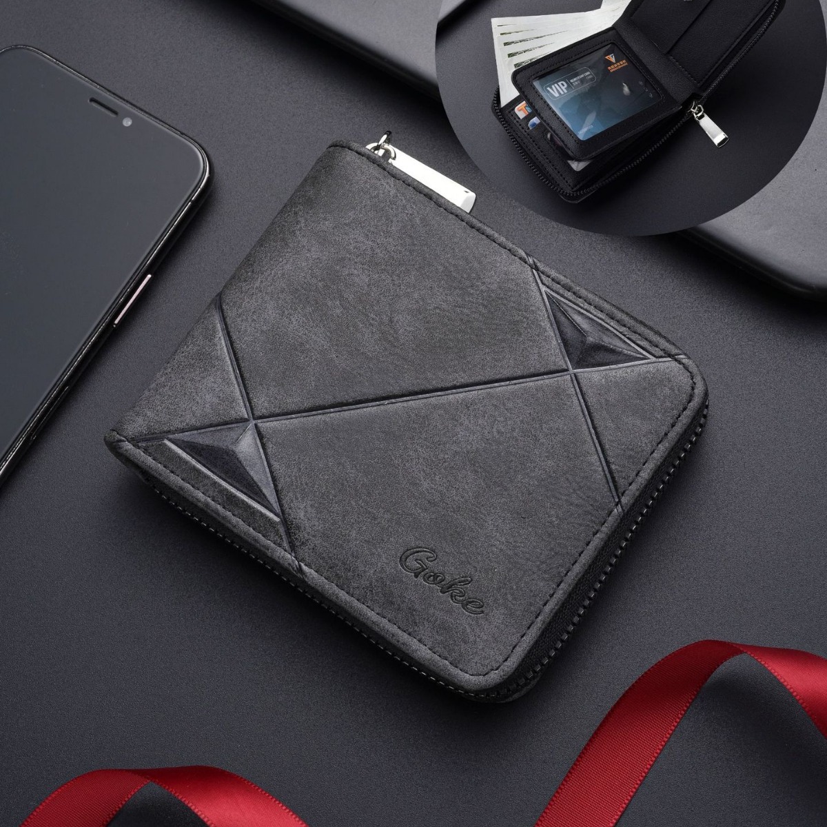 New 2025 men's wallet short zipper bag with large capacity, multiple card slots, small carrying bag, business coin purse swissmilitary swissmilit