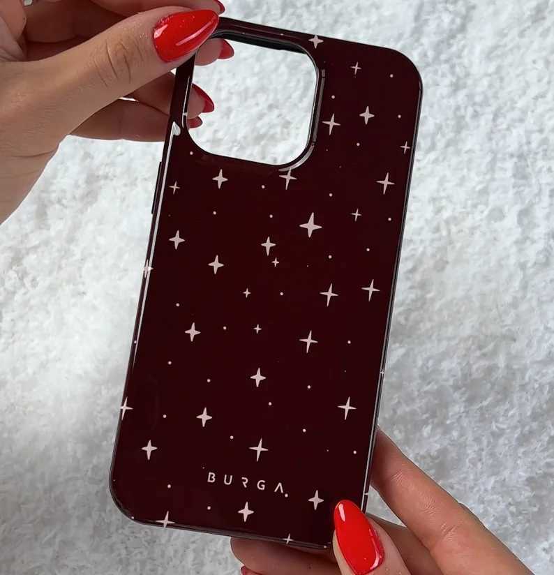 BURGA INS Simply Style Phone Case for iPhone 16 15 14 13 12 11 Pro Max X XS XR XSMax 7 8 Plus Glossy Film Hard PC Cover Z250210