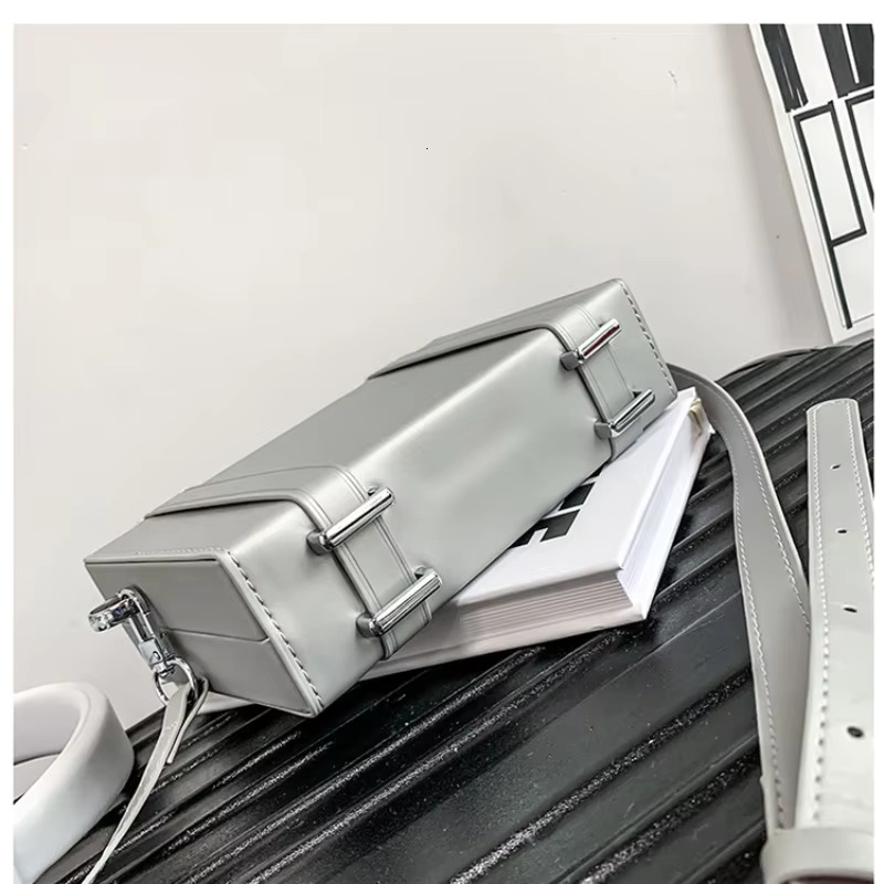 New Fashion Small Box Designer Casual Man Shoulder Crossbody Square Bags Pu Leather Sac Messenger Bag Original Brand