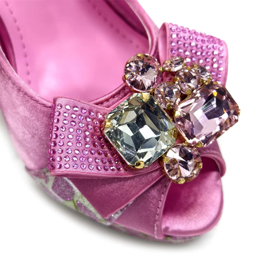 Venus Chan Nigerian Women Heel Party Shoes And Bag Set Royal Blue Colour Rhie Handbag Italian Design Wedding INS 2024