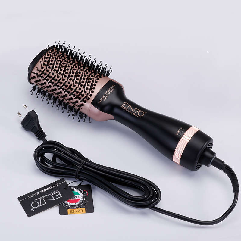 Enzo Selling Three In One Hot Air Comb Iron Straightening Hair Styling Electric Curling Iron