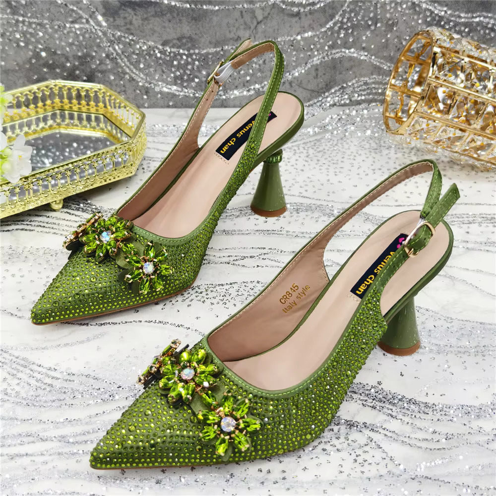 High Heels & Bag Set: Pointed Toe, Elegant Wedding Party hot Shoes for Women, 2024 Fashion
