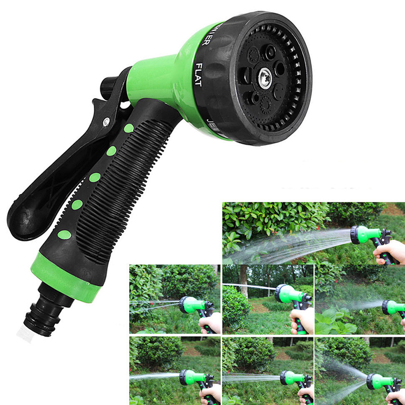 High-Quality 15 m Spiral Garden Hose Equipped with Multi-Purpose Nozzle for Optimal Landscaping Performance