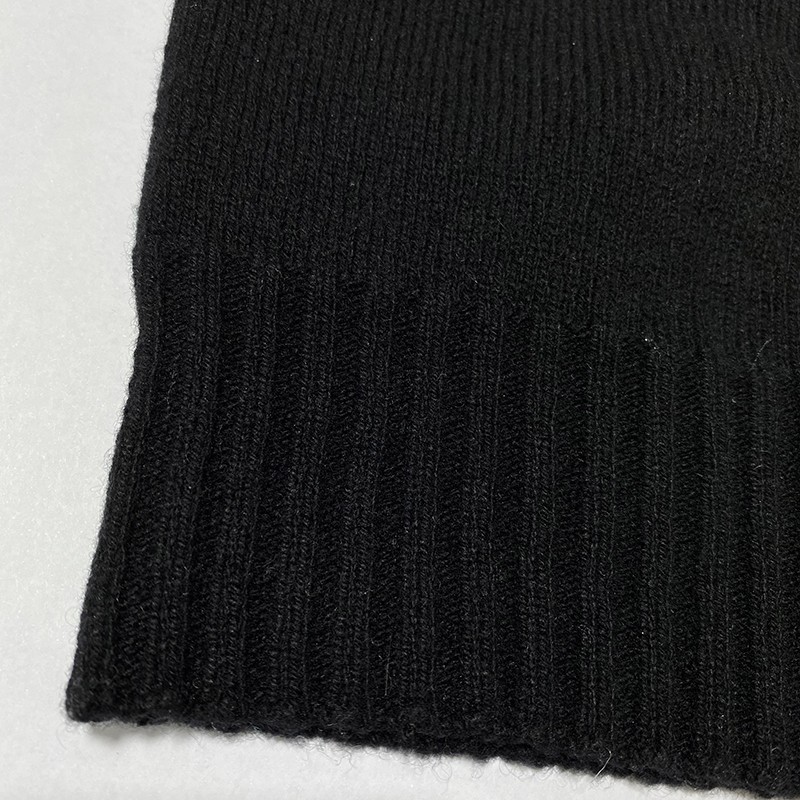 Autumn and winter warm knitted wool pullover trendy superhero corns decoration cold dome trendy hat 250211