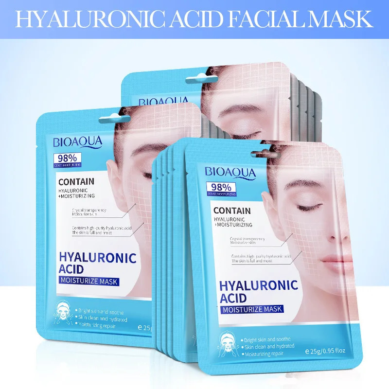 15pcs BIOAQUA Retinol Collagen Firming Facial Masks Hydrating Brightening Moisturizing Face Mask Facial Skin Care Products 250113