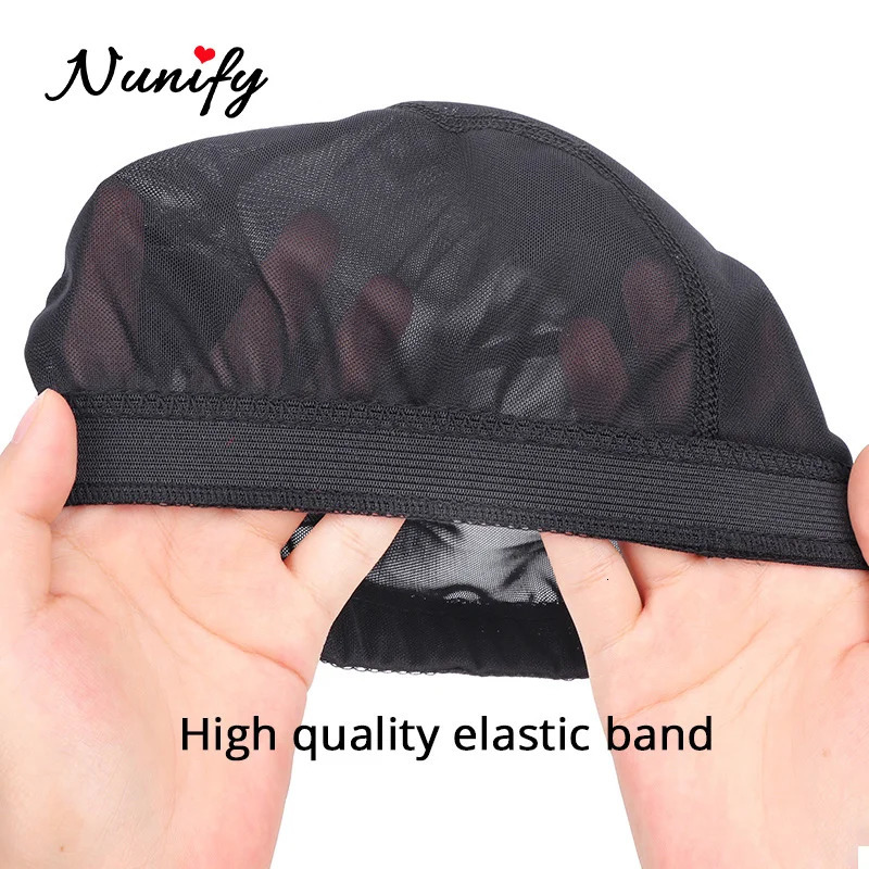 Nunify SML Spandex Mesh Dome Wig Cap Easier Sew In Hair Stretchable Weaving Cap Weaving Wig Cap Stretchable Hairnets 250113