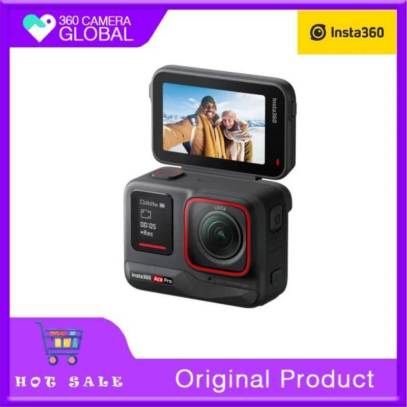 Insta360 Ace Pro - 8K/4K Leica Action Camera Flagship 1/1.3 Sensor Super Lowlight Performance StabilizationWaterproof X250210