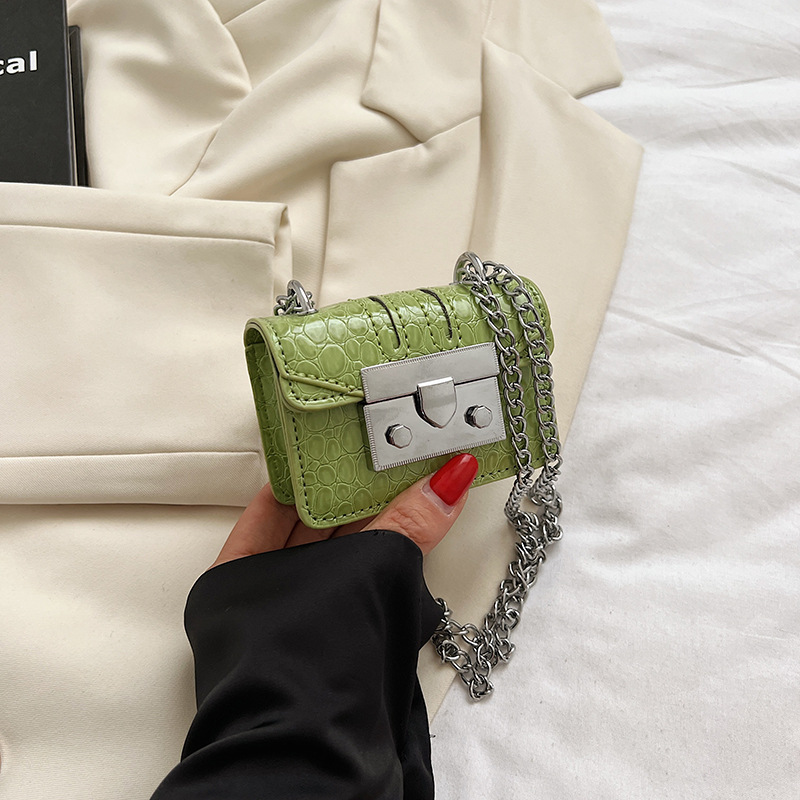 Small fashion mini chain small bag female 2025 new Korean simple small square bag senior sense crossbody bag
