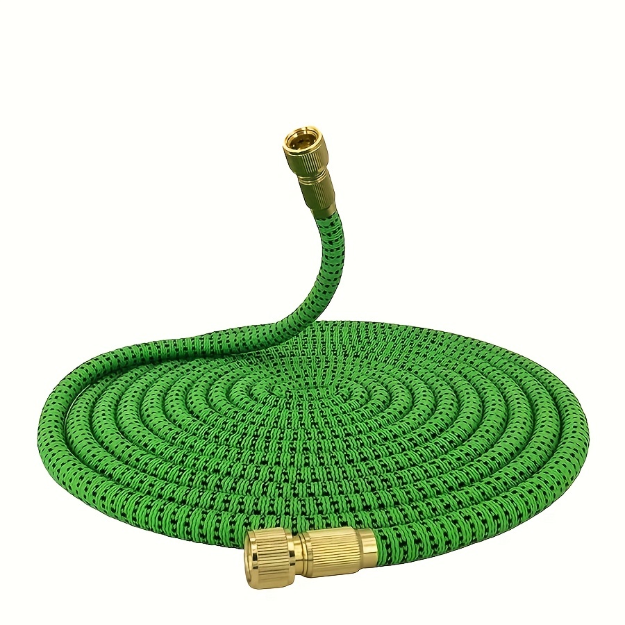 Durable High-Pressure Retractable Hose for Gardening and Car Washing - Easy Storage Watering Solution