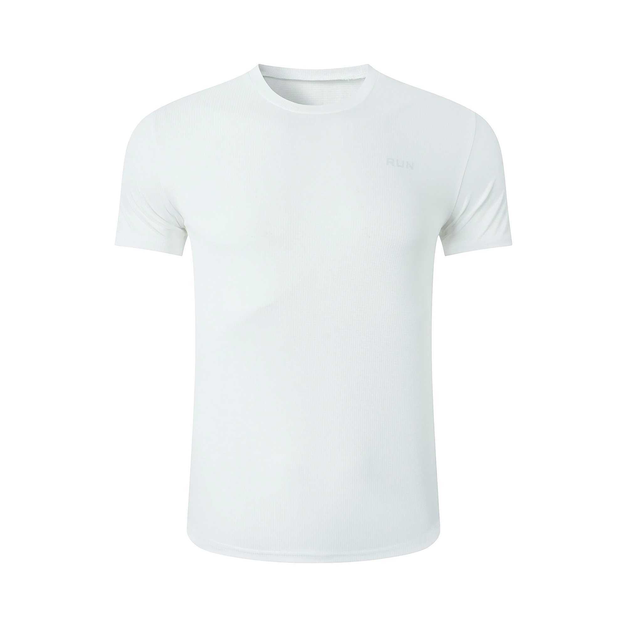 Quick Dry Men Running T-shirt Fitness Sports Top Gym Training Shirt Breathable Jogging Casual Sportswear W250220