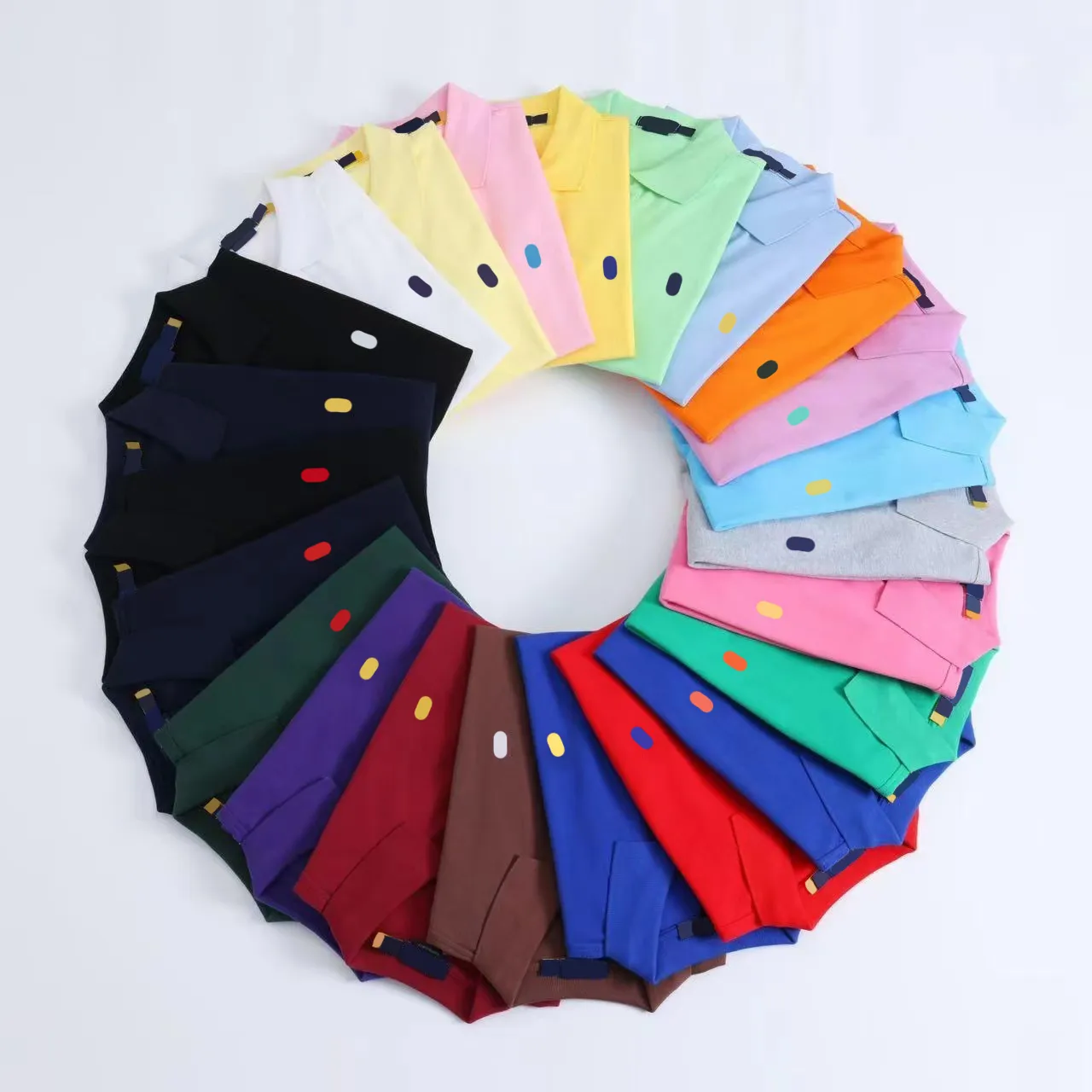 POLO Tshirts Designers Fashion Ralphsss T Shirts Ralphsss Polos Mens Women T-shirts Tees Tops Man S Casual Chest Letter Shirt Luxurys Clothing Sleeve Laurens