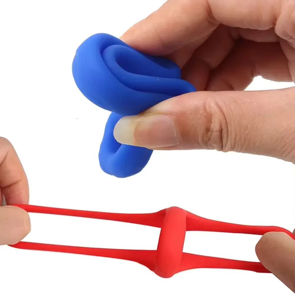 Ergonomic High Elasticity Corrector Enhance Sex Pleasure Delay Ejaculation Dildo Ring Male Supply female