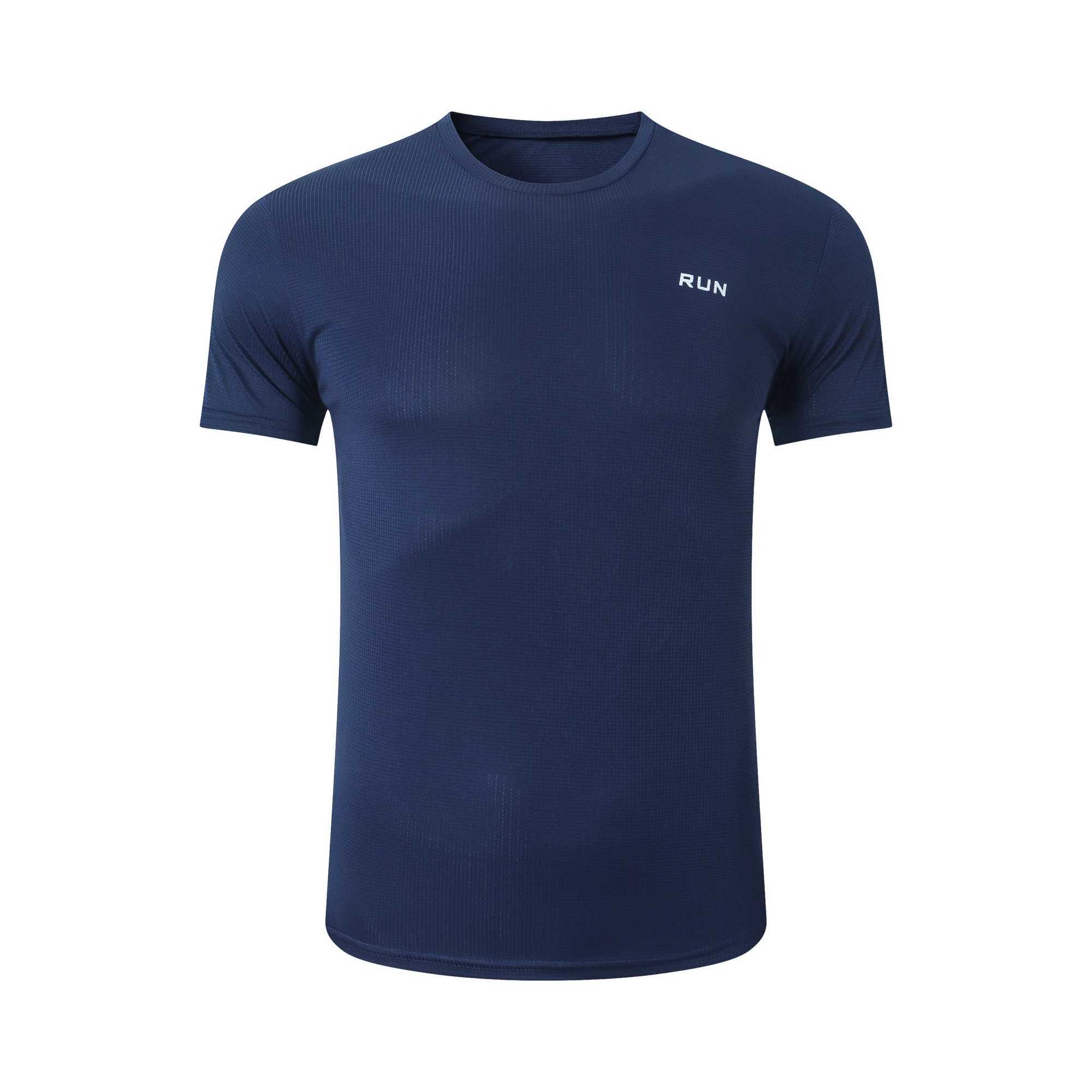 Quick Dry Men Running T-shirt Fitness Sports Top Gym Training Shirt Breathable Jogging Casual Sportswear W250220