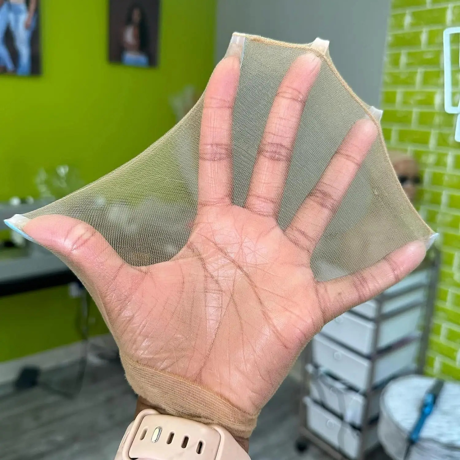 Wholesale 1510 Pack Invisible HD Wig Cap For Lace Front Wig Transparent Wig Cap for Wig Stocking Wig Caps For Women 250113