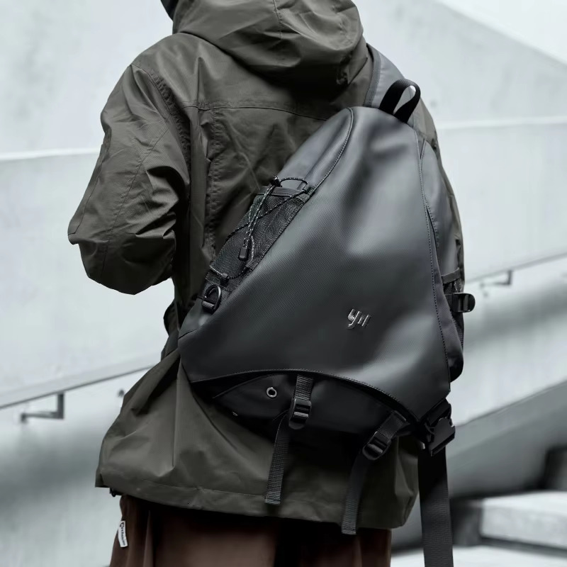 Large Crossbody Men Waterproof Shoulder With Adjustable Buckle Fashion Chest Bag For Traveg Sporting