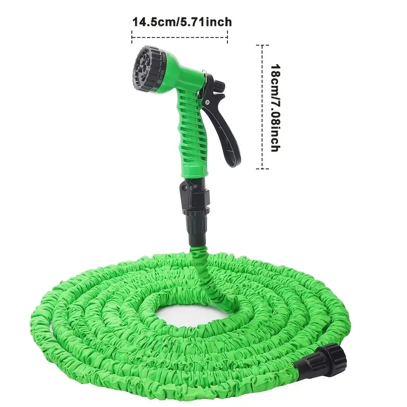 Heavy Duty European Style Retractable Carwash and Garden Irrigation Hose