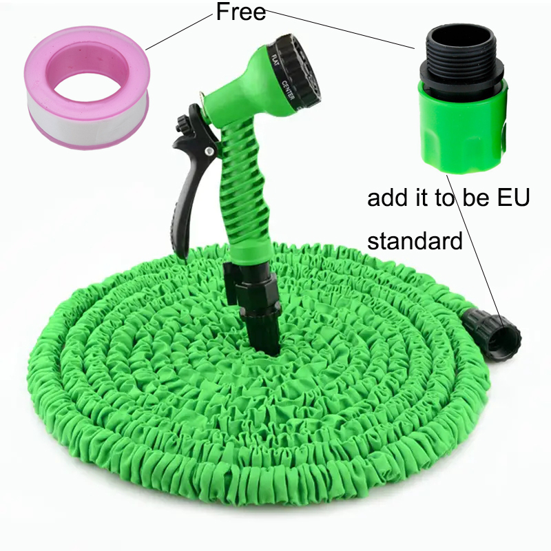 Heavy Duty European Style Retractable Carwash and Garden Irrigation Hose