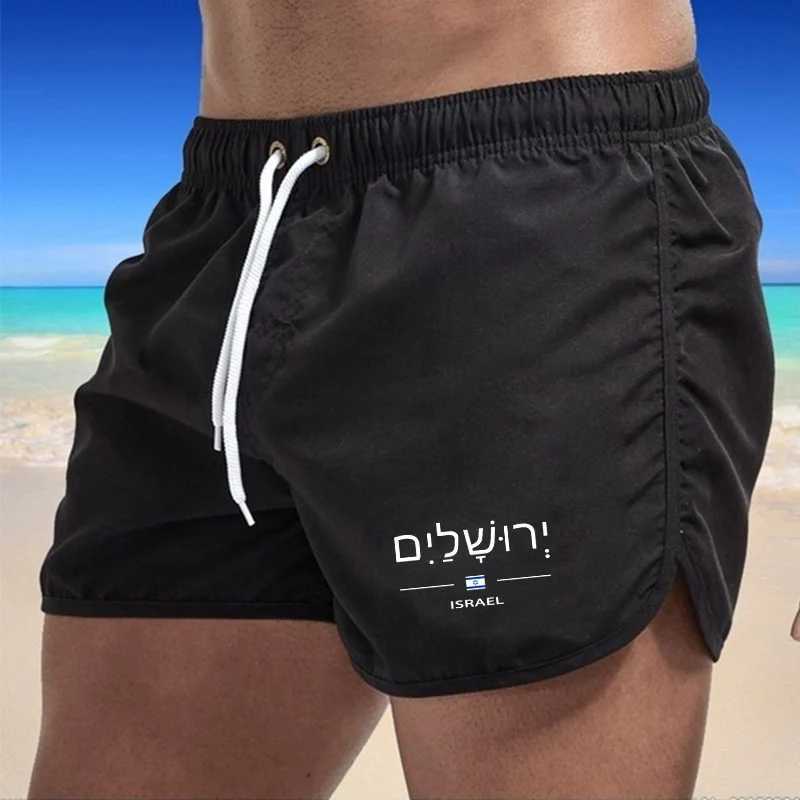 Summer Hot Sales Swim Shorts Mens Beach Shorts Men Loose Comfortable Style Daily Bathing Suit Man Ventilate Gym Clothing SeasideXJ250211