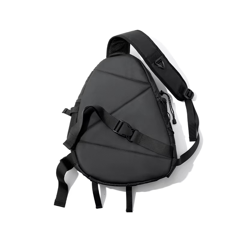 Large Crossbody Men Waterproof Shoulder With Adjustable Buckle Fashion Chest Bag For Traveg Sporting