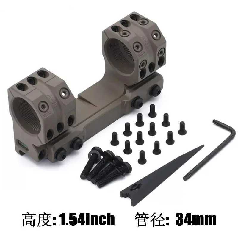 2024 New SP-3002 SP-4002 Solid Mount 30/34mm 0MIL 0MOA .50/.93 inch Height Scope Mount with Surfaces for Scope AccessoriesW250211