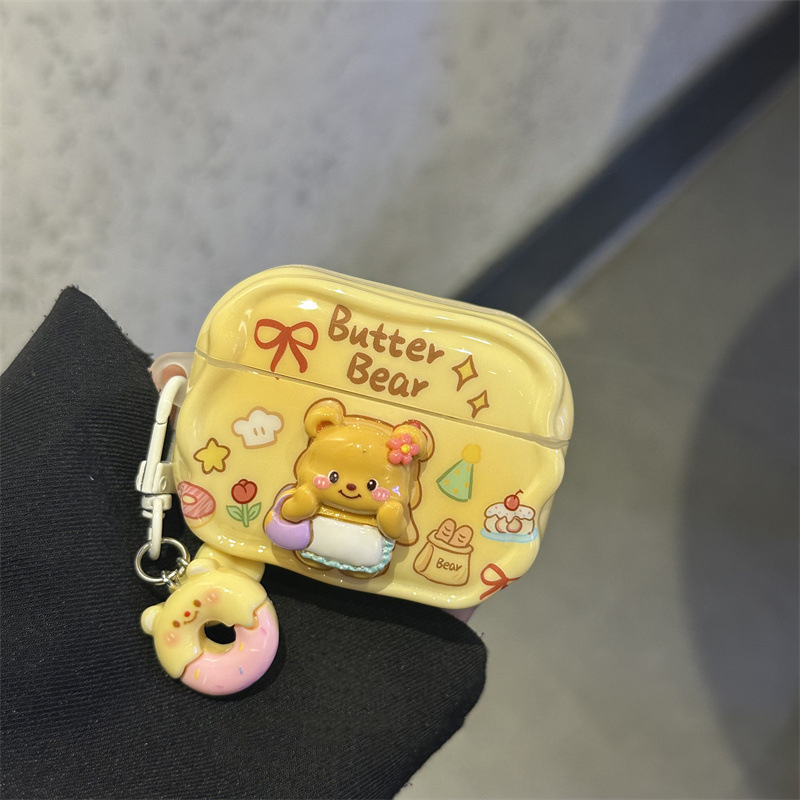 Butter Bear Suitable for Pods4 Protective Cover 3 Pro2 Earphone Cover Earphone Case 2