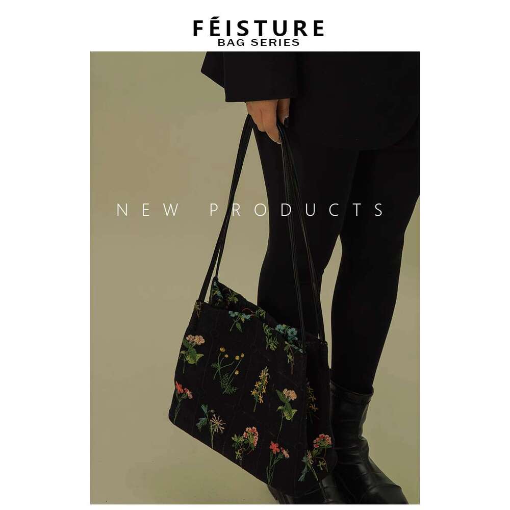 Women's Bags Large capacity bag, women's versatile new canvas bag, casual shoulder bag, high-end feel, classroom guide