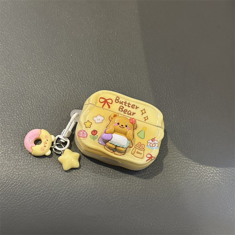 Butter Bear Suitable for Pods4 Protective Cover 3 Pro2 Earphone Cover Earphone Case 2