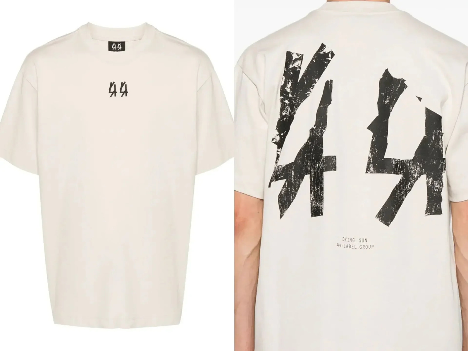 44 LABEL GROUP Cotton T-shirt Mens Womens Hip Hop Letter Printed TShirt Quality er Tee Tops Streetwear 250210 - view 7