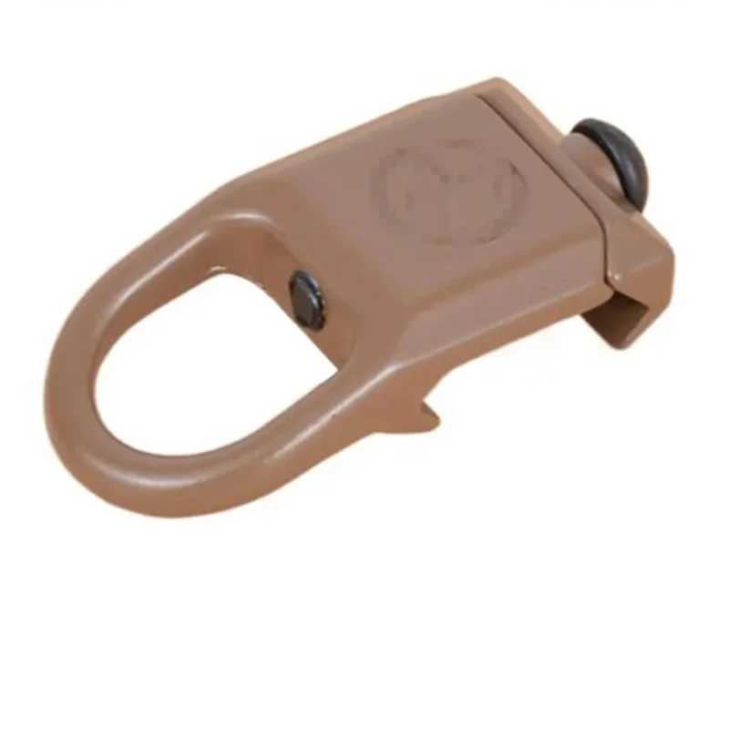 Metal Buckle QD Sling Swivel 20mm Picatinny Rail Mount Base Quick Detach Rail Mount for Milk Railgun AccessoriesW250211