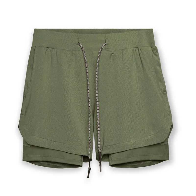 4XL 5XL Joggers Shorts Men 2 in 1 sport shorts Gyms Fitness Bodybuilding Workout Quick Dry Beach Shorts Male Running shorts menXJ250211