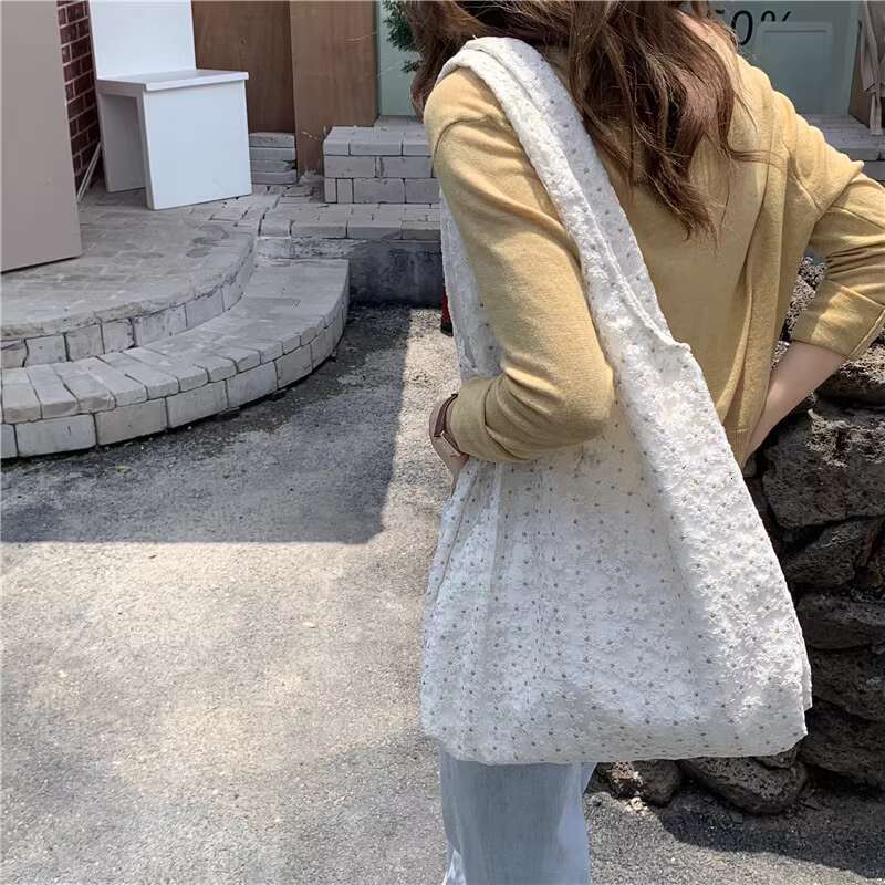 Women's Bags mesh flower shoulder bag Little White Rabbit