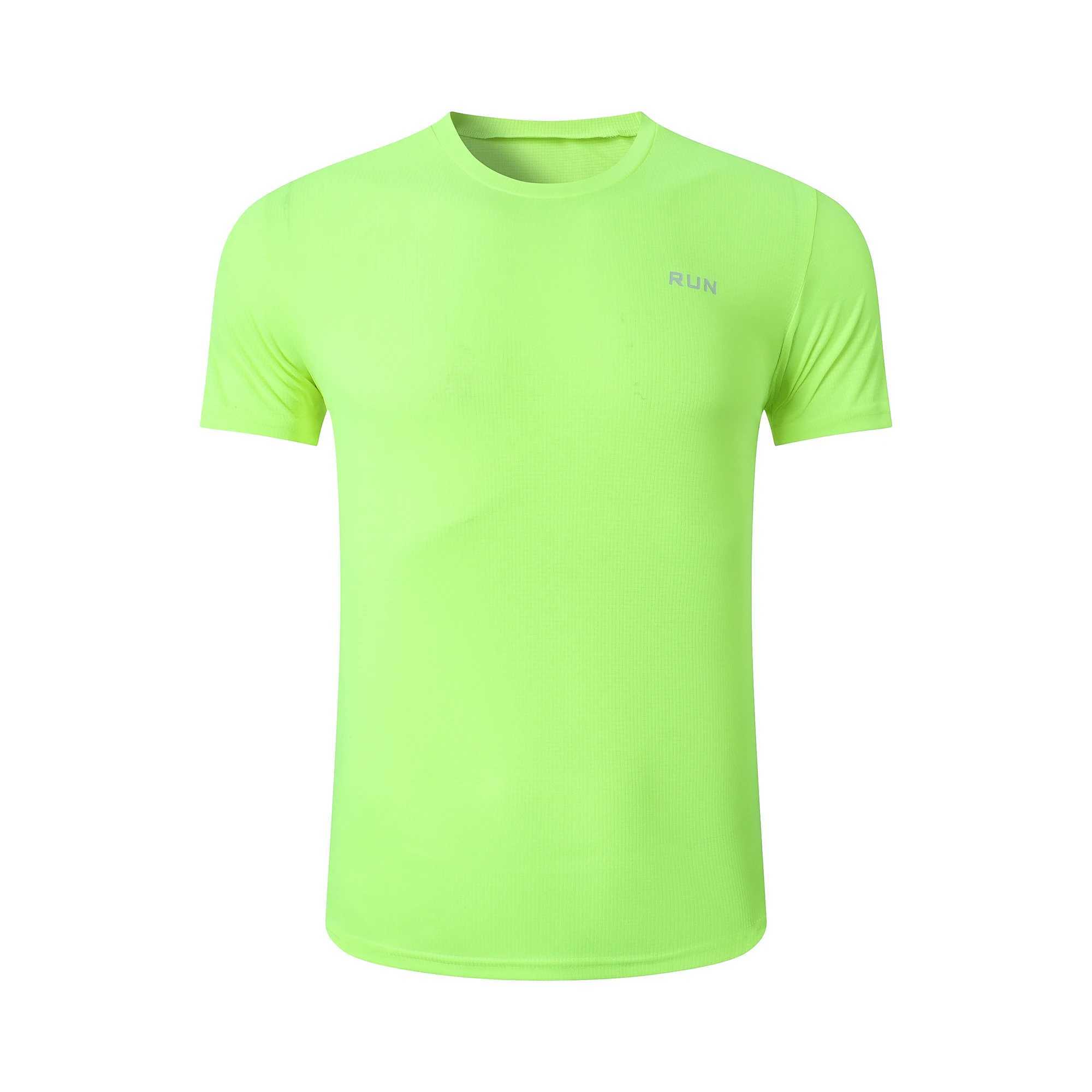 Quick Dry Men Running T-shirt Fitness Sports Top Gym Training Shirt Breathable Jogging Casual Sportswear W250220