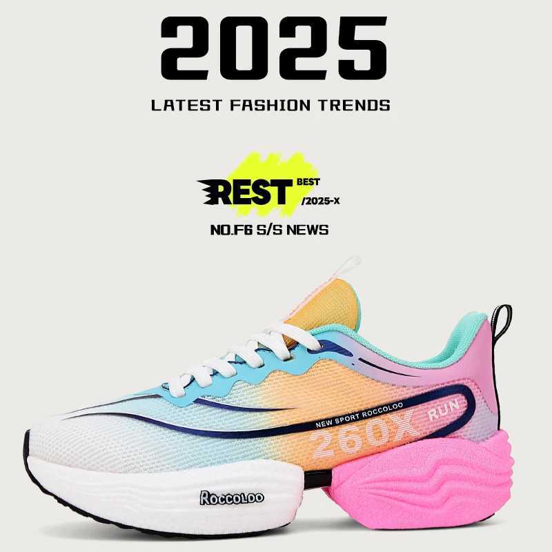 Marathon AirCushion Men Sports Running Shoes Breathable Lightweight Women Comfortable Athletic Training Nonskid Sneakers TennisC250304